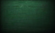 Texture of blank green chalkboard with copy space. Education and reading concept background.