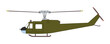 Cartoon version of military helicopter,vector illustration