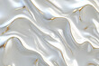 Abstract liquid pearly surface background. 3d acrylic elegant waves