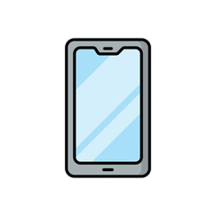 Color Line Smartphone vector icon