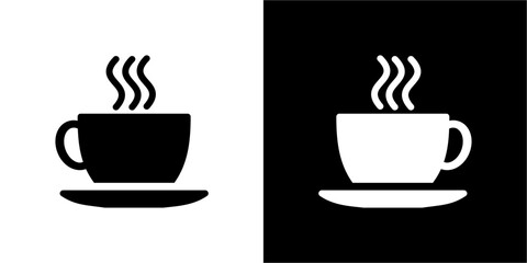 Wall Mural - coffe logo icon