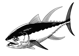 Canvas Print - Tuna Fish Realistic_Design_Expand