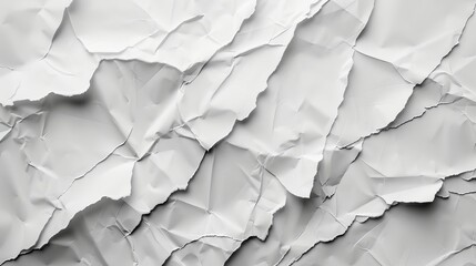 Poster - White paper sheet with a paper texture.