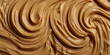 Close up of peanut butter spread Creamy smooth peanut butter backdrop, organic food