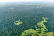 Image Number 10106643E. Aerial view. Odzala-Kokoua National Park. Cuvette-Ouest Region. Republic of the Congo