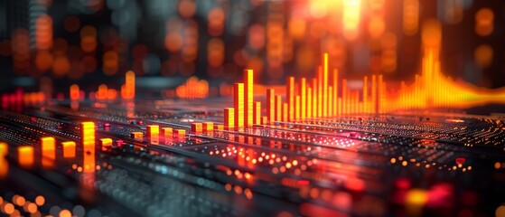 Aufkleber - Data analysis of business concepts. Finance chart. Financial planning.