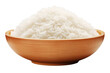 © Marcela Ruty Romero - Bowl full of cooked white rice, isolated on empty background.