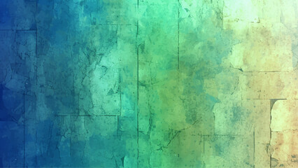 Wall Mural - colorful wall grunge background.