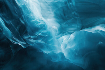 Poster - Closeup ice surface texture. Background image. Created with Generative AI technology.