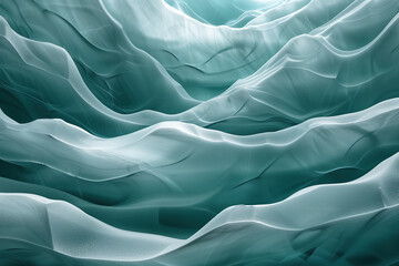 Poster - Abstract ice surface texture. Background image. Created with Generative AI technology.