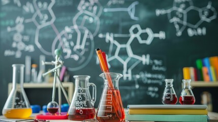 Aufkleber - Concept of science and technology in education. EdTech.