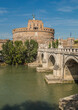 View of the Castel Sant'Angelo in Rome, Italy.