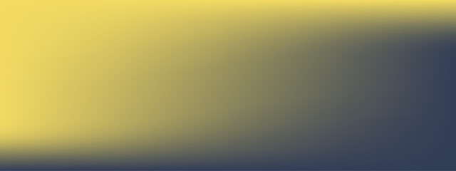 Fototapete - Contrasting Bold Yellow and Deep Blue   Abstract Color Background. Calm yet uplifting colors. Vector Illustration. 