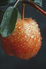 Wall Mural - Apple on a branch