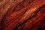 Fototapeta  - Red Mahogany Wood Background Texture with Closeup Pattern for Luxury Wallpaper