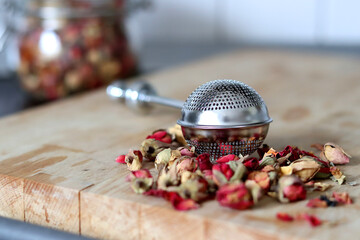 green tea on table