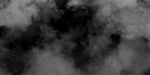 Wall Mural - Gray smoke or fog color isolated on transparent dark background. Abstract Gray powder explosion with particles. Colorful dust cloud explode, paint holi, mist smog effect. Realistic vector illustration