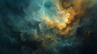 surreal nebula wallpaper, dreamlike composition.Perfect for wallpaper, backgrounds