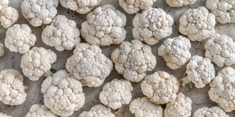 Wall Mural - Organic Cauliflower Texture Pattern