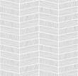 Chevron seamless pattern with hand drawn lines. Black and white background