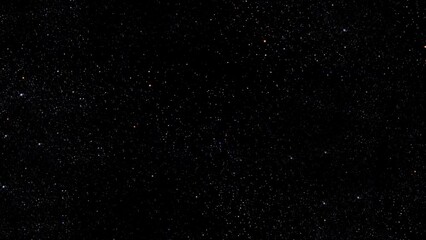 Wall Mural - the night sky moves behind the stars