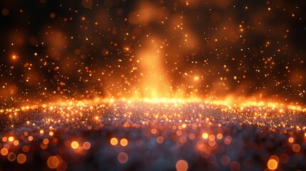 Aufkleber - Modern illustration of a glow light. Christmas flash concept.