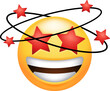 Face Dizzy Seeing Stars Emoticon Icon