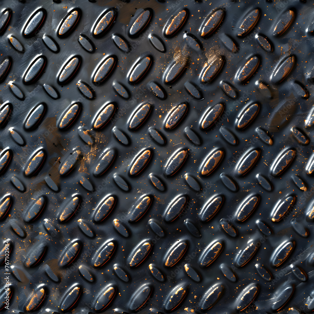 Rusty Steel Pattern Seamless rusty metal Pattern for use in digital art, 3D modeling, or ...
