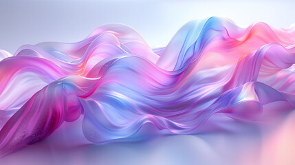 Poster - holo abstract 3d shape