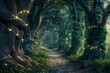 Woodland Embrace: Embracing the Beauty of the Forest Arch