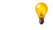 © PNG Kingdom  - Yellow light bulb transparent background