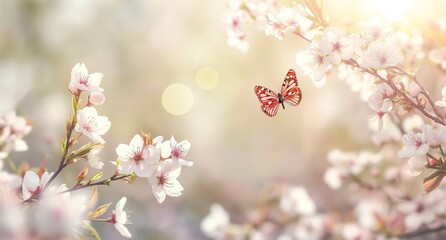 Wall Mural - Pink blossoms