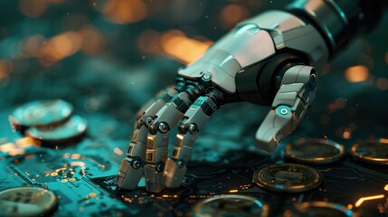 Poster - AI system analyzes financial transactions Detect money laundering It refers to technology that enables effective governance 