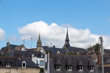 Wall Mural - view of the town