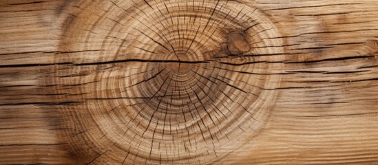 A close-up of a section of timber