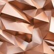 A luxurious abstract background with geometric metallic facets