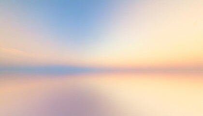 Poster - simple blue pink gradient pastel abstract blurred color gradient background