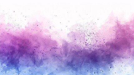 Wall Mural - Watercolor background with purple and blue colors