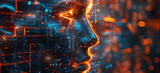 Fototapeta Big Ben - artificial intelligence concept, AI generated