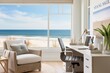 Tranquil Home Office: Marketing Professionals Working Remotely
