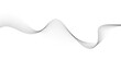 © Tetiana Komarytska - Flowing dot particles wave pattern halftone black gradient smooth curve shape isolated on transparent background. Vector in concept of technology, science, music, modern