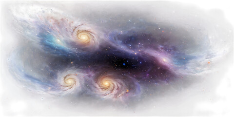 Wall Mural - a dynamic transparent background images