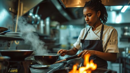 excellent work of professional chef women