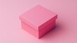 pink gift box with pink ribbon