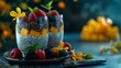 fruit jelly dessert
