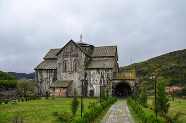 Wall Mural - Astvatsatsin (Holy Mother of God) church of the Akhtala Monastery Fortress, one of the unique monuments of Christian history in the Caucasus, Armenia 