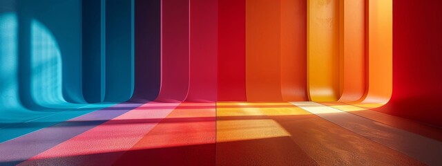 Wall Mural - background color abstract design stripe pattern line graphic retro blue. texture abstract color back