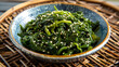gosari namul, Korean food side dish Seasoned Bracken . Generative Ai