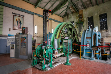 Old, Historic, Abandoned Coal Mines of Silesia, Poland; Europe's Industrial Heritage and Cultural Landmarks