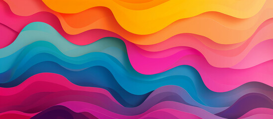 Wall Mural - abstract colorful background